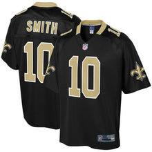 Load image into Gallery viewer, Men' NFL Pro Line Tre'Quan Smith Black New Orleans Saints Big &amp; Tall Player Jersey