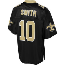 Load image into Gallery viewer, Men' NFL Pro Line Tre'Quan Smith Black New Orleans Saints Big &amp; Tall Player Jersey