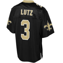 Load image into Gallery viewer, Men' NFL Pro Line Wil Lutz Black New Orleans Saints Big &amp; Tall Player Jersey