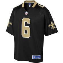 Load image into Gallery viewer, Men' NFL Pro Line Thomas Morestead Black New Orleans Saints Big &amp; Tall Player Jersey