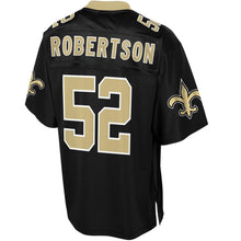 Load image into Gallery viewer, Men' NFL Pro Line Craig Robertson Black New Orleans Saints Big &amp; Tall Player Jersey