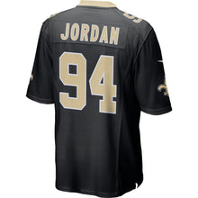 Load image into Gallery viewer, Men' Nike Cameron Jordan Black New Orleans Saints Game Jersey