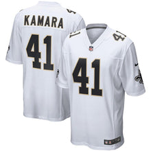 Load image into Gallery viewer, Men' Nike Alvin Kamara White New Orleans Saints Event Game Jersey