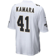 Load image into Gallery viewer, Men' Nike Alvin Kamara White New Orleans Saints Event Game Jersey