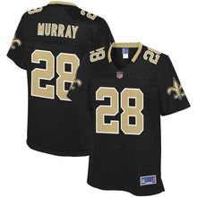 Load image into Gallery viewer, Women' NFL Pro Line Latavius Murray Black New Orleans Saints Player Jersey