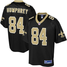 Load image into Gallery viewer, Men' NFL Pro Line Lil'Jordan Humphrey Black New Orleans Saints Player Jersey