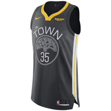 Load image into Gallery viewer, 35 - Kevin Durant Golden State Warriors Authentic On Court Jersey - Grey