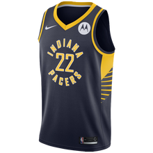 Load image into Gallery viewer, 22 - Tj Leaf Indiana Pacers Nike Icon Edition Swingman Jersey - Navy