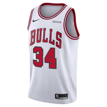 Load image into Gallery viewer, 34 - Men's Nike Wendell Carter Jr. White Chicago Bulls Swingman Sponsor Patch Jersey - Association Edition - White