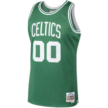 Load image into Gallery viewer, 00 - Men's Mitchell &amp; Ness Robert Parish Kelly Green Boston Celtics 1986-87 Hardwood Classics Swingman Jersey - Green