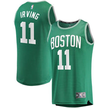 Load image into Gallery viewer, 11 - Youth Fanatics Branded Kyrie Irving Green Boston Celtics Fast Break Replica Jersey - Icon Edition - Green