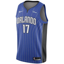 Load image into Gallery viewer, 17 - Men's Nike Jonathan Simmons Royal Orlando Magic Swingman Sponsor Patch Jersey - Icon Edition - Blue