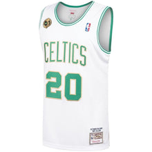 Load image into Gallery viewer, 20 - Men's Mitchell &amp; Ness Ray Allen White Boston Celtics 2008-09 Hardwood Classics Authentic Jersey - White