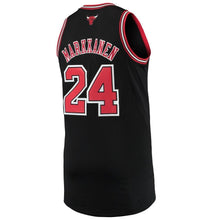 Load image into Gallery viewer, 24 - Men's adidas Lauri Markkanen Black Chicago Bulls Finished Authentic Jersey - Black