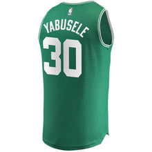 Load image into Gallery viewer, 30 - Men's Fanatics Branded Guerschon Yabusele Green Boston Celtics Fast Break Replica Player Jersey - Green