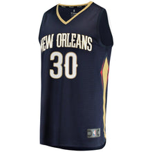 Load image into Gallery viewer, 30 - Men's Fanatics Branded Julius Randle Navy New Orleans Pelicans Fast Break Replica Jersey – Icon Edition - Navy