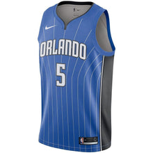 Load image into Gallery viewer, 5 - Men's Nike Mohamed Bamba Royal Orlando Magic Swingman Jersey - Blue