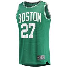 Load image into Gallery viewer, 27 - Men's Fanatics Branded Daniel Theis Green Boston Celtics Fast Break Replica Player Jersey - Green