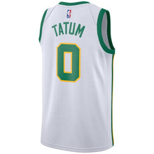 Load image into Gallery viewer, 0 - Men's Nike Jayson Tatum White Boston Celtics City Edition Swingman Jersey - White