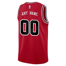 Load image into Gallery viewer, 00 - Men's Nike Red Chicago Bulls Swingman Custom Jersey - Icon Edition - Red