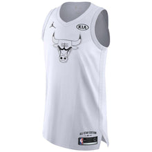 Load image into Gallery viewer, 23 - Men's Jordan Brand Michael Jordan White Chicago Bulls 2018 All-Star Game Authentic Jersey - White