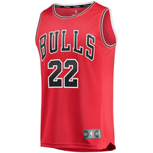 Load image into Gallery viewer, 22 - Men's Fanatics Branded Otto Porter Red Chicago Bulls Fast Break Replica Jersey – Icon Edition - Red