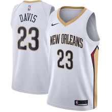 Load image into Gallery viewer, 23 - Men's Nike Anthony Davis White New Orleans Pelicans Swingman Jersey - Association Edition - White