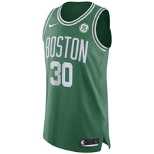 Load image into Gallery viewer, 30  - Men's Nike Guerschon Yabusele Green Boston Celtics Authentic Sponsor Patch Jersey – Icon Edition - Green