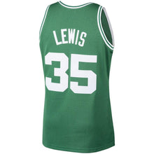 Load image into Gallery viewer, 35 - Men's Mitchell &amp; Ness Reggie Lewis Kelly Green Boston Celtics 1987-88 Hardwood Classics Swingman Jersey - Green