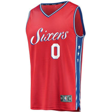 Load image into Gallery viewer, 0 - Men's Fanatics Branded Jerryd Bayless Red Philadelphia 76ers Fast Break Replica Player Jersey - Statement Edition - Red