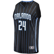 Load image into Gallery viewer, 24 - Men's Fanatics Branded Khem Birch Black Orlando Magic Fast Break Replica Player Jersey - Statement Edition - Black