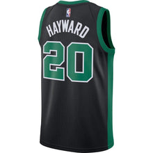 Load image into Gallery viewer, 20 - Men's Nike Gordon Hayward Black Boston Celtics Swingman Jersey - Statement Edition - Black