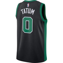 Load image into Gallery viewer, 0 - Men's Nike Jayson Tatum Black Boston Celtics Replica Swingman Jersey - Statement Edition - Black