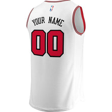 Load image into Gallery viewer, 00 - Men's Fanatics Branded White Chicago Bulls Fast Break Custom Replica Jersey - Association Edition - White