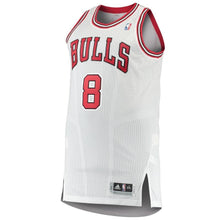 Load image into Gallery viewer, 8 - Men's adidas Zach LaVine White Chicago Bulls Finished Authentic Jersey - White